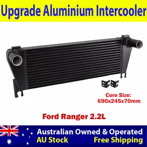 Upgrade Aluminium 70mm Intercooler For Ford Ranger 2.2L - Picture 1 of 14