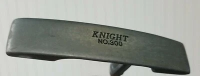 Rare Vintage Knight No. 300 RH Right Handed Stainless Steel Putter Golf Club - Image 1 of 4