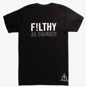 Panico! T-shirt At The Disco FILTHY AS CHARGE NUOVA con licenza e ufficiale - Foto 1 di 1
