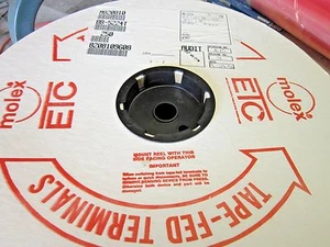 LOTE DE 10 PIEZAS BB-5224T MOLEX PUSH ON TERMINAL 2mm2 - Imagen 1 de 3