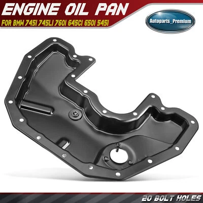 Lower Engine Oil Pan for BMW 745i 745Li 760i 760Li 645Ci 650i 545i 550i 02-2010 - Image 1 of 4