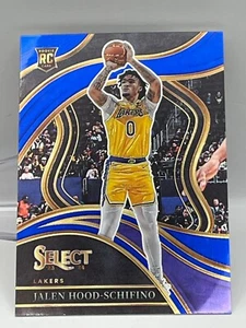 2023-24 Panini Select Basketball Courtside RC #297 Jalen Hood-Schifino - Blue - Picture 1 of 2