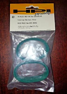 HPI Racing RC 4631 Pro Molded Inner Foam 24mm Green Medium - Image 1 of 3