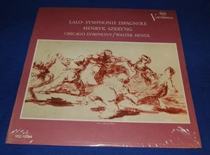 LALO: SYMPHONIE ESPAGNOLE Henryk Szeryng Violin Chicago Symphony RCA VIC-1064 LP - Picture 1 of 3