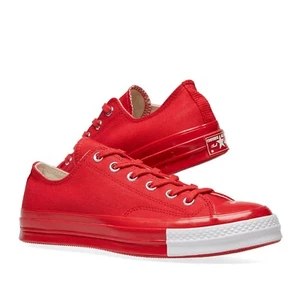 Converse X Undercover Chuck Taylor 1970s OX in racing red/white size EU41.5/US8 - Picture 1 of 12