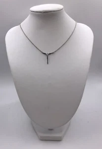 "Collar colgante de ángel de ley vintage cadena de 16""" - Imagen 1 de 4