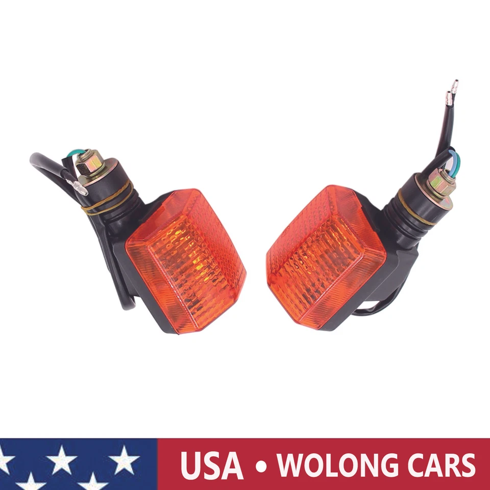 Luz intermitente 2 piezas indicadores de señal de giro 12V 8W apta para Honda Reflex Transalp Foto 1 de 4