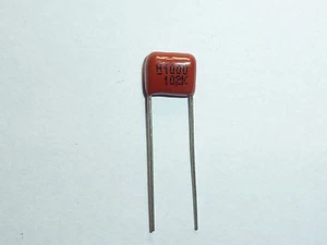 200PCS CBB13 102K 1000V 0.001UF 1NF P7.5 Metallized Film Capacitor - Picture 1 of 1