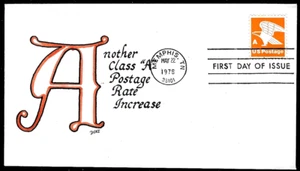 1735 'A' Rate 15c Stamp (1978) THE USPS EAGLE ICON FDC HD/HP FROM DUKE DUFFY !! - Picture 1 of 1