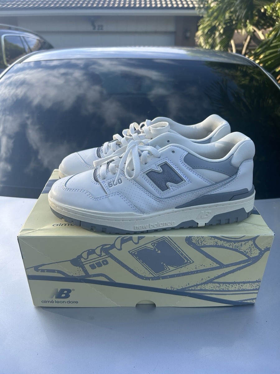 New Balance Aimé Leon Dore x 550 Silver for Sale