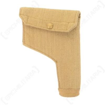 WW2 British Army 37 Pattern Canvas Webley Holster - Reproduction - Image 1 of 4