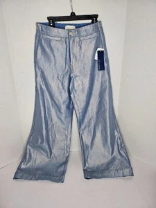 Habitual Girl Holiday Fashion Pants Blue Pockets New - Picture 1 of 2