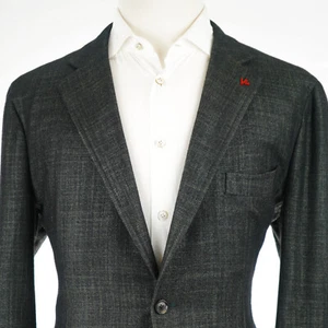 NEW $3,995 Isaia 'Dustin' Custom Juniper Cashmere/Silk Sciammeria Blazer US 44S - Picture 1 of 20