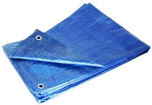 Blue 15X15 Tarp for Trucks, Cars, Boats, Sun Shade & Cover - Picture 1 of 1