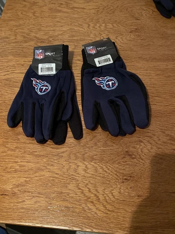 Tennessee Titans NFL Full Color Sublimated Sport Utility Gloves Two Tone Cover