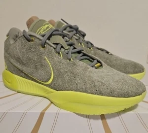 Nike Lebron XXI 21 Algae Oil Green Volt Mens 11.5 - NEW  - Picture 1 of 17