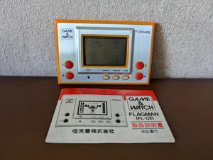 Nintendo Game & Watch FLAGMAN FL-02 Wide Screen Elettrico Portatile Gioco Retrò - Foto 1 di 10