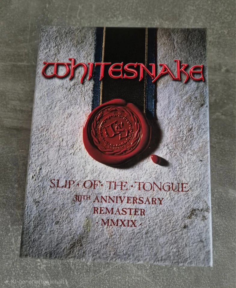 WHITESNAKE - SLIP OF THE TONGUE (SUPER DELUXE EDITION)  6 CD+DVD NEU - Bild 1 von 1