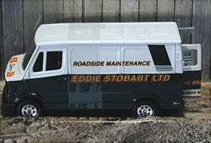 Mercedes 207 D Van Roadside Maintenance Eddie Stobart Ltd. L=11 cm Corgi in OVP - Picture 1 of 1