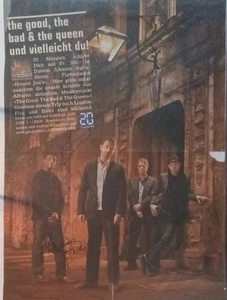 The Good, the Bad & the Queen autograph 8"x12" magazine picture Tony Allen †2020 - Picture 1 of 1