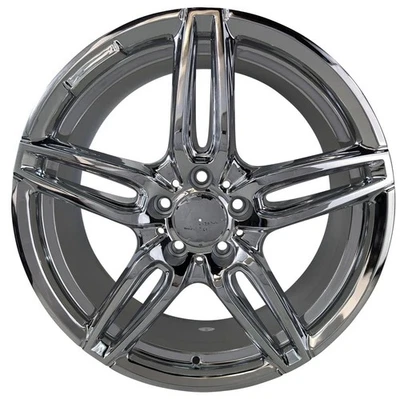 Llantas 17 CROMADAS para MERCEDES BENZ C300 C350 E350 CLK S500 S550 SL500 AMG Foto 1 de 4