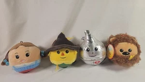 Hallmark Fluffballs Plush Wizard Of Oz Set Of 4 Dorothy Lion Scarecrow Tinman - Picture 1 of 19