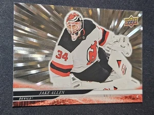 24-25 Upper Deck Jake Allen Silver Outburst 🌟🌟🌟 New Jersey Devils - Picture 1 of 2