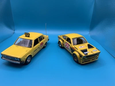 Lotto Bburago  scala  1/24  Fiat 131 Taxi e opel kadett rally recupero o ricambi - Immagine 1 di 4