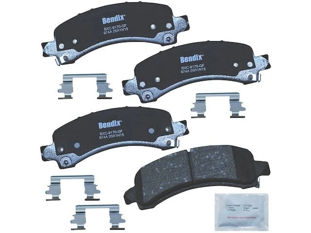 Rear Brake Pad Set For 2002-2006 Cadillac Escalade RWD 2003 2004 2005 GN414JH - Image 1 of 1