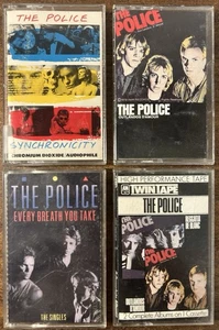 The Police 4 Kassetten Lot Synchronicity Every Breath Outlandos - Bild 1 von 4