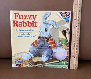 Vintage ~ 1984 Fuzzy Rabbit Book~ Rosemary Billam ~ 1st American Edition - Picture 1 of 9