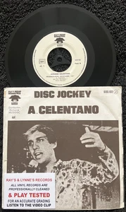 Adriano Celentano - Prisencolinensinainciusol / Disc Jockey 7'' TESTED EX+ VIDEO - Picture 1 of 8