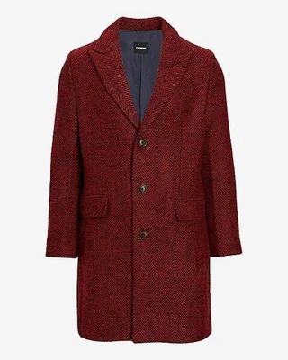 Express | Abrigo GROVER ESPIGA ROJO | Para hombres Talla M | $348 Foto 1 de 4