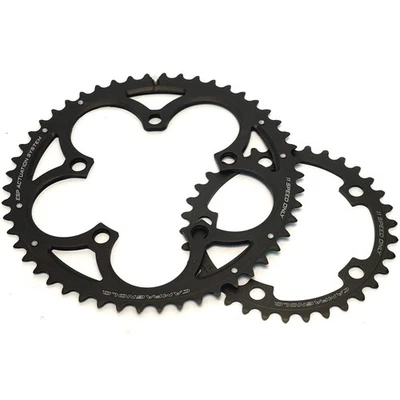 NOS Campagnolo Super Record 11 Speed 5-Arm Chainring Set -  34-50T - Image 1 of 2