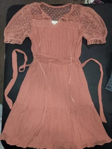 Süßes Wanderer Spitzenkleid mit Gürtel - Größe Small - gebraucht, in einwandfreiem Zustand - Bild 1 von 8