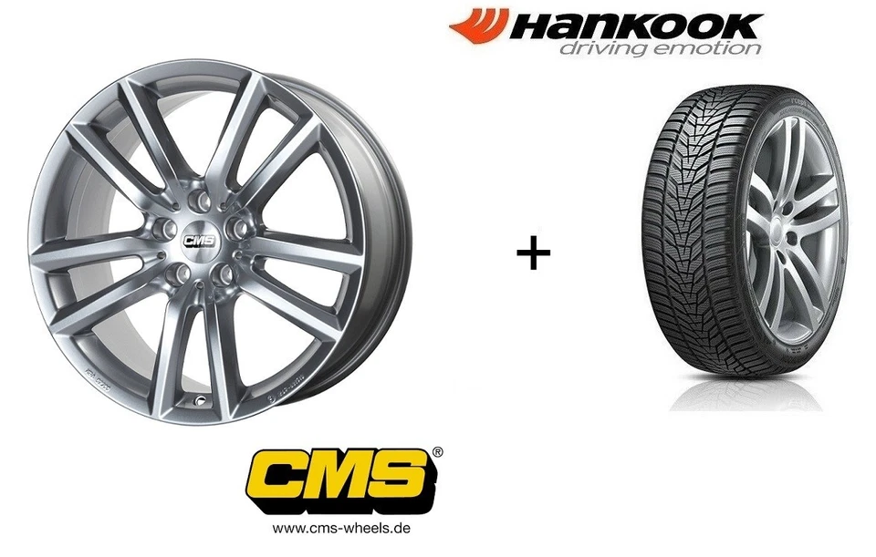 Winterräder Skoda Enyaq iV80 85 85X ID.4 ID.5 Q4 4x CMS C27 Felgen Hankook W330A - Bild 1 von 1