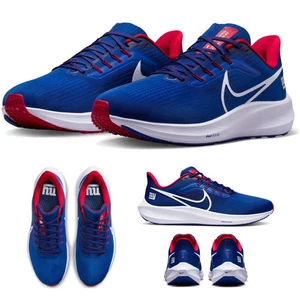 Nike Air Zoom Pegasus 39 New York Giants Sneakers DR2055-400, Men's 8.5, EUC - Picture 1 of 17