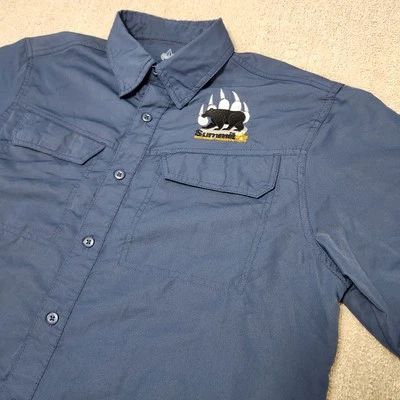 Camisa Boy Scouts Of America Hombre Mediana Microfibra Ventilada Rendimiento Poli Azul Foto 1 de 4