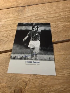 FRANCO CAUSAO foto firmata circa 10x15 autografo (3577) + certificato di autenticità - Foto 1 di 2