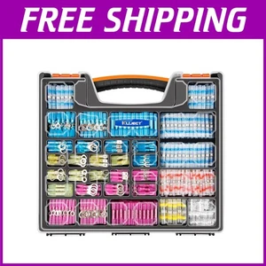 1200PCS Heat Shrink Wire Connectors Kit - Picture 1 of 10