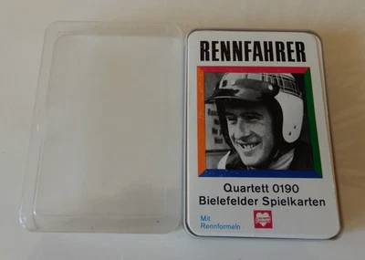bielefelder spielkarten quartett rennfahrer guter zustand - Bild 1 von 3