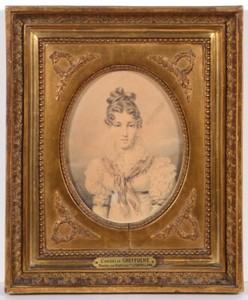 Henri Joseph Hesse "Cordélia de Castellane, Mistress of Molé and Chateaubriand"