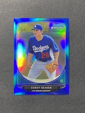 2013 Bowman Chrome Prospects Blue Refractor Corey Seager RC 237/250 #BCP125