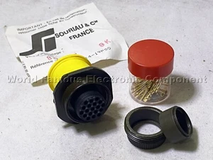 1pcs - SOURIAU 851-07R14-19P50 19-Pin Circular Connector NOS - Picture 1 of 10