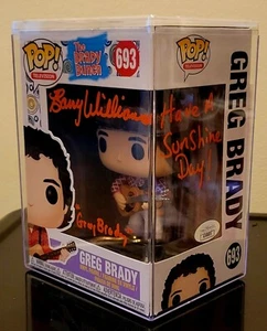 THE BRADY BUNCH Barry Williams Signed & Inscribed Funko Pop w/ Quote JSA COA - Picture 1 of 9