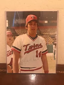 Kent Hrbek Autograph Photograph Signed 8X10 Auto Photo MLB Baseball - Picture 1 of 3