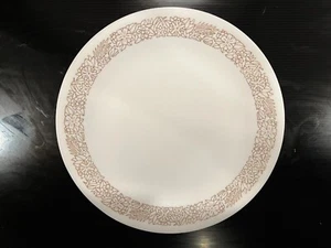 1-Corning Ware Corelle  Woodland Brown 10 1/4" Dinner Plate - Picture 1 of 1