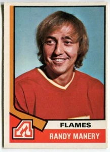 1974-75 O-Pee-Chee OPC #86 Randy Manery Atlanta Flames - Picture 1 of 2