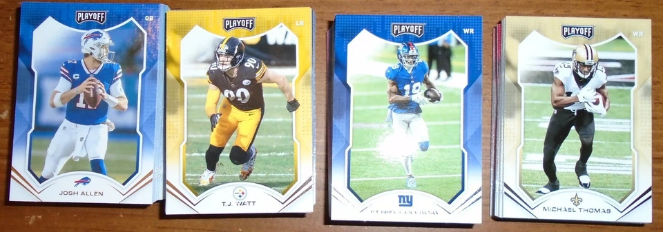 2021 Playoff Football cards complete your set lot -cards 1-200 - Image 1 of 1