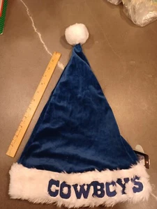 COWBOYS CHRISTMAS HAT - Picture 1 of 3